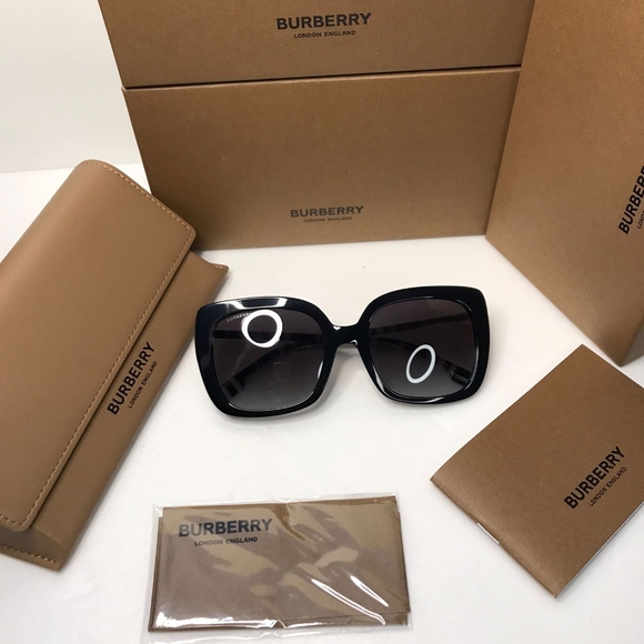 💯 Original Burberry BE4323 40078G 54 Caroll Ladies Sunglasses - Picture 8 of 13